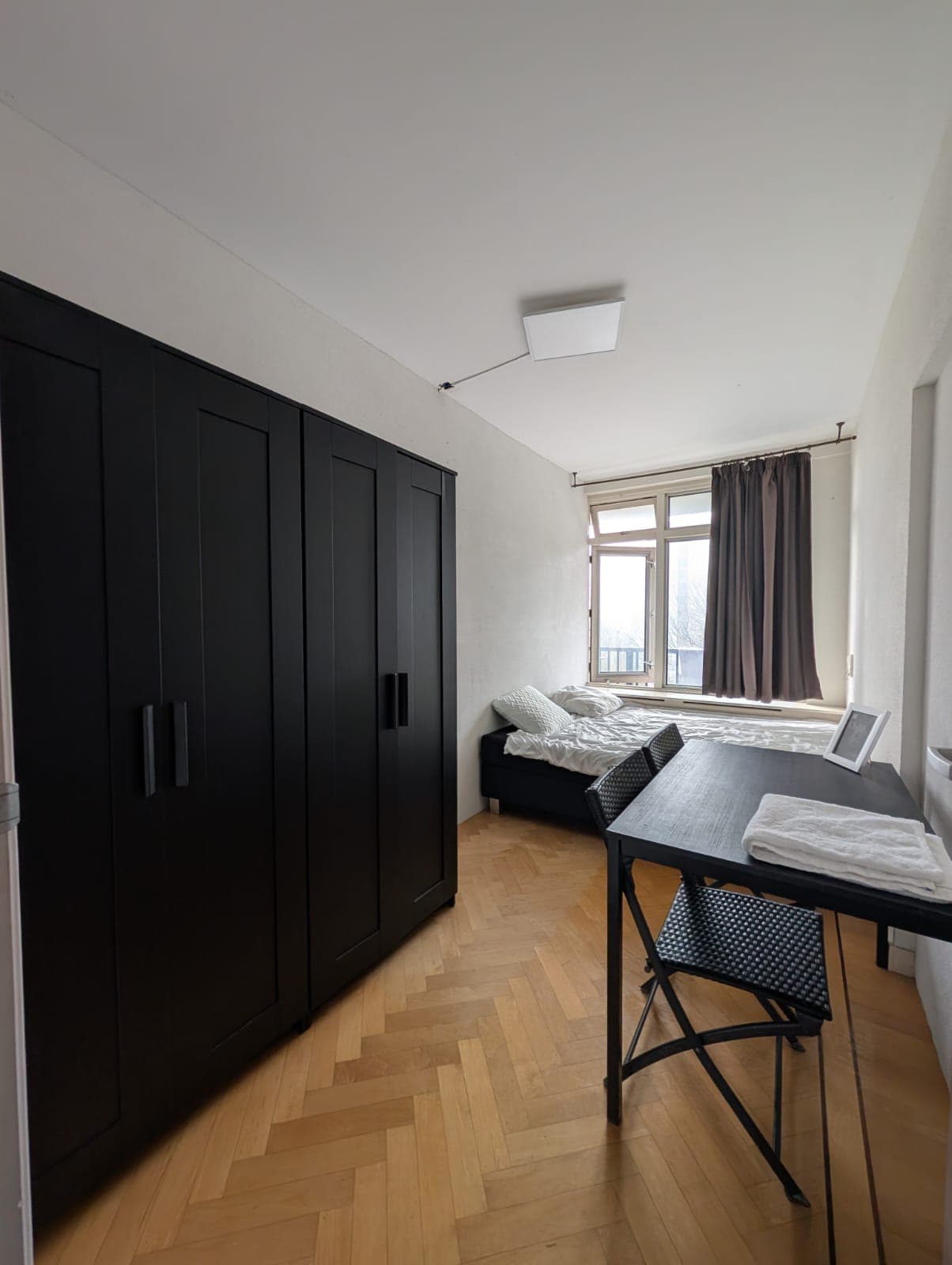 Furnished room with balcony access — Amsterdam Noord